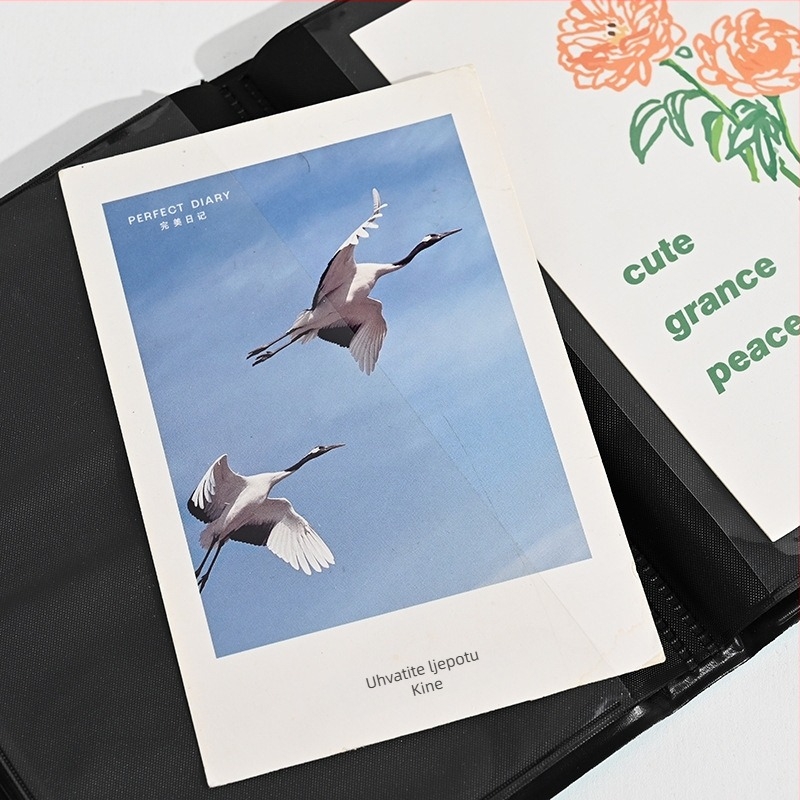 3-inčni Polaroid fotoalbum s dijamantnim uzorkom, prilagođeni jednobojni fotoalbum s umetnutim stranicama za pohranu fotografija, kartice i poštanske kartice