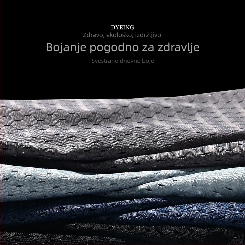 Muške boxer gaćice od ledenog svile, prozračna mreža, udobne, plus veličina, prilagođene