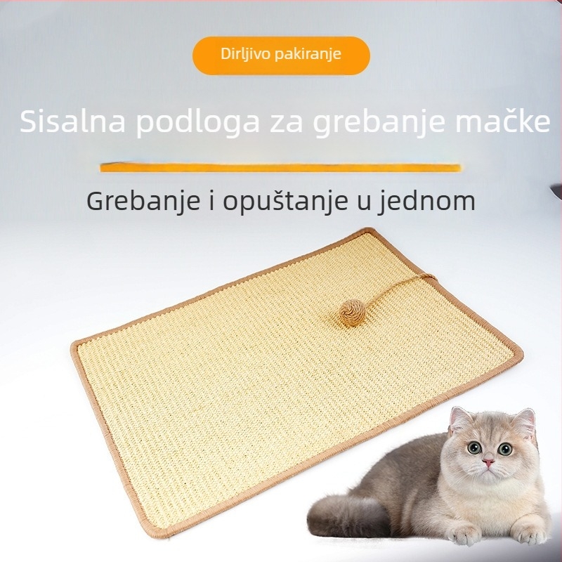 Mačja penjačka podloga i grebalica ploča, otporna na habanje, zaštita kauča, zidna okomita ploča za grebanje, mačje potrepštine