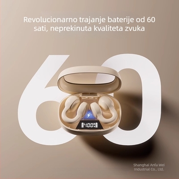 Bežični klips za uho za Apple Bluetooth slušalice, tip klipsa, kompatibilan s iPhoneom, novi model, vrhunska kvaliteta