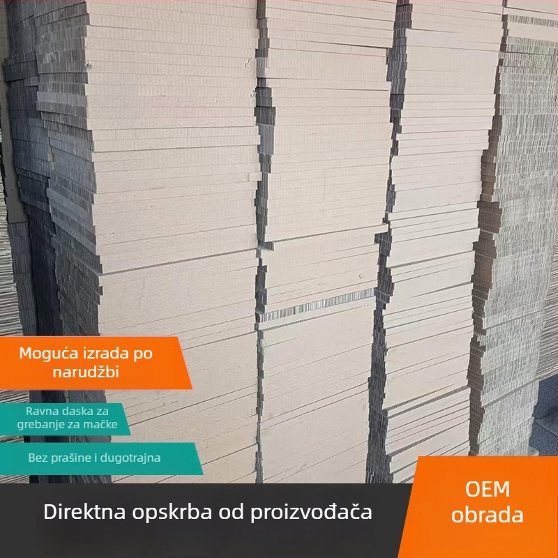 Daska za grebanje mačaka od valovitog papira visoke gustoće