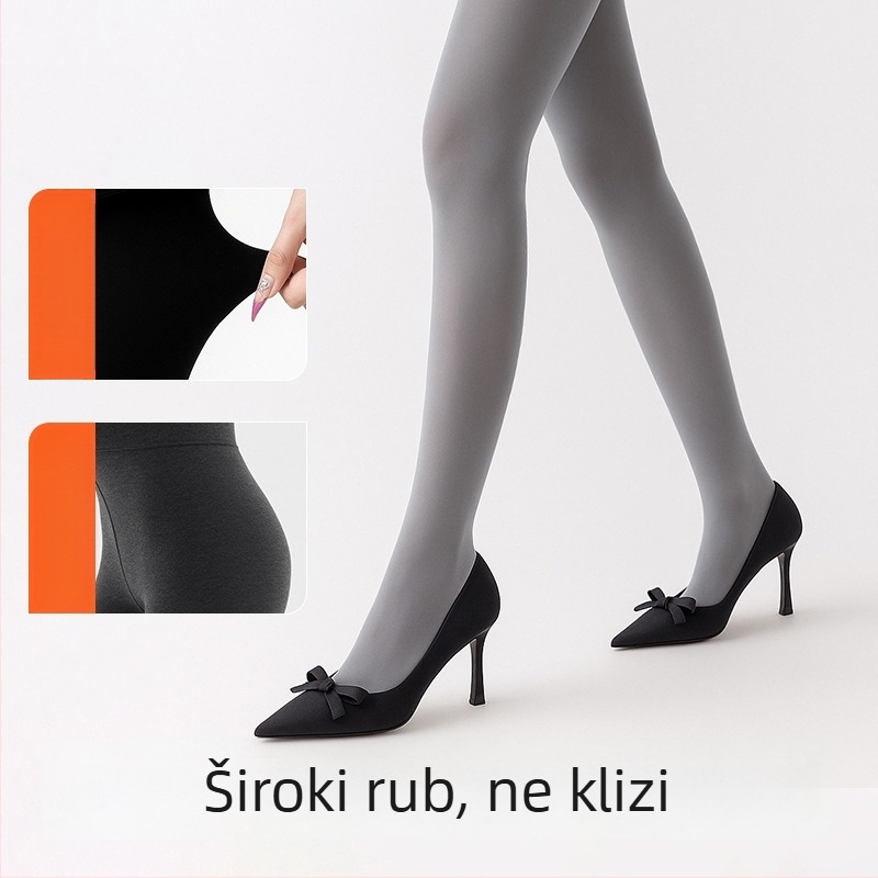 Ženske matirane tajice za jesen/zimu, oblikovanje tijela i toplina, kontrola trbuha