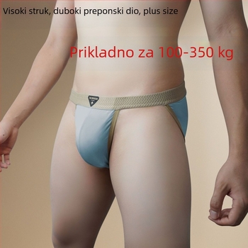 Muške gaćice, prozračne, brzo sušeće, poliester, srednji pojas, jednobojne, ultra tanke