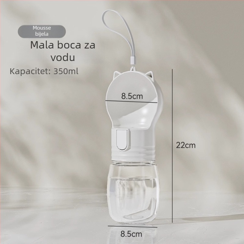 Prenosna posuda za vodu za pse – bočica za vodu za kućne ljubimce za vanjsku upotrebu