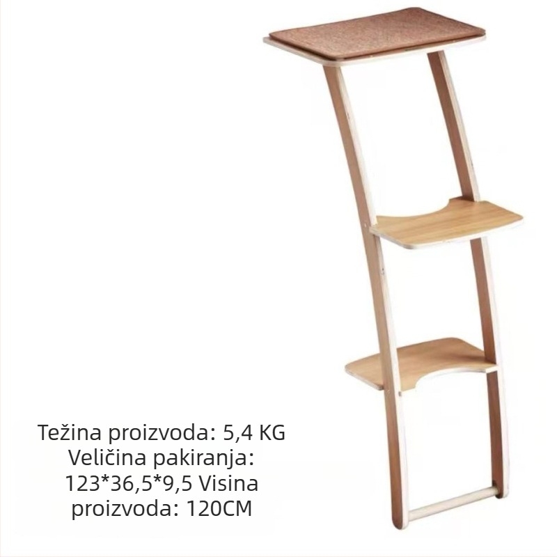 Prostirka za mačke na balkon za penjanje, otporna zidna naljepnica za penjanje i grebanje, zaštita kauča