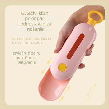 Prijenosna posuda za vodu za pse i mačke – putna boca za kućne ljubimce