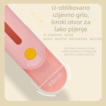 Prijenosna posuda za vodu za pse i mačke – putna boca za kućne ljubimce