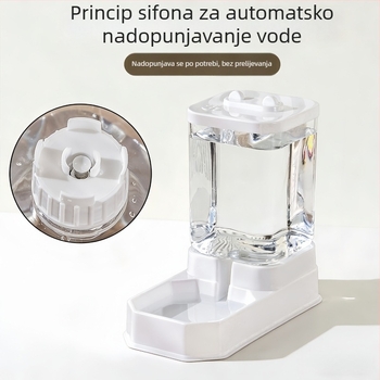 Automatski hranilnik i napasivač vode za mačke i pse, zdjela za mačku, zdjela za hranu.