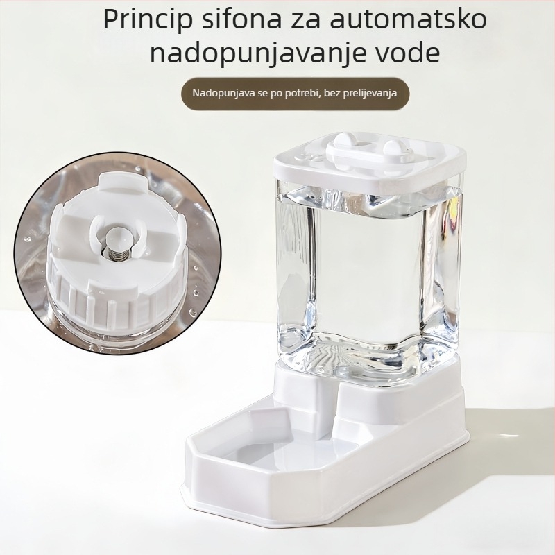 Automatski hranilnik i napasivač vode za mačke i pse, zdjela za mačku, zdjela za hranu.