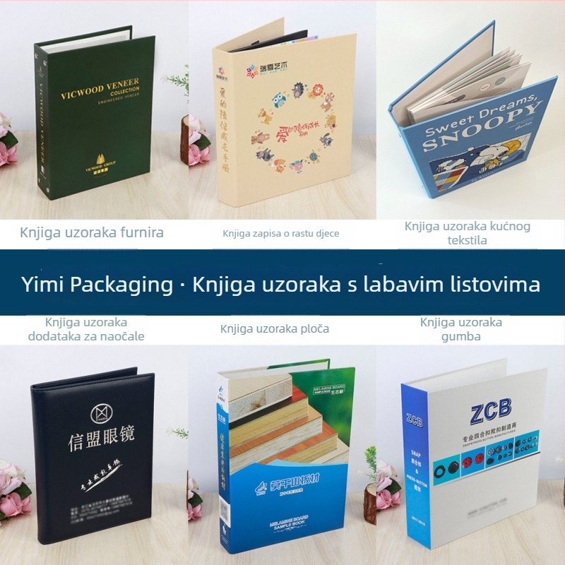 Prilagodljiva papirnata mapa s uzorkom, uredski zapisnik, priručnik o razvoju učenika i album kartica