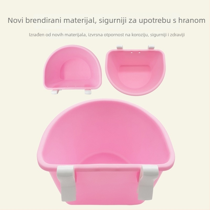 Plastična viseća zdjela za kućne ljubimce – psi i mačke