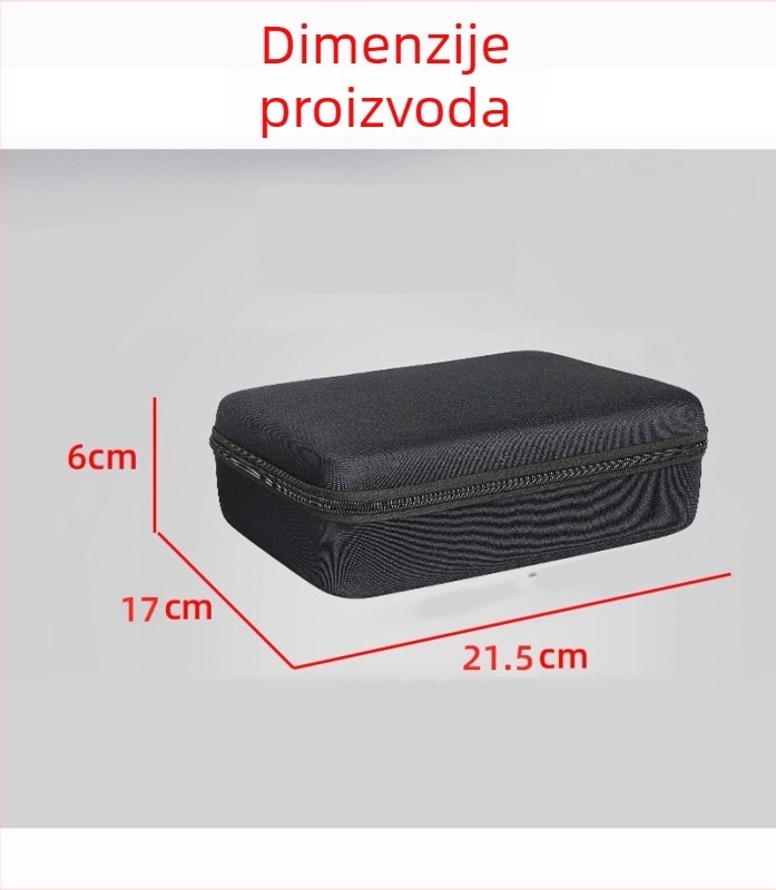 EVA torbica za pohranu digitalnih uređaja i dodatne opreme, prijenosni organizator za power banke, slušalice, gaming uređaje, dronove i fascia gun