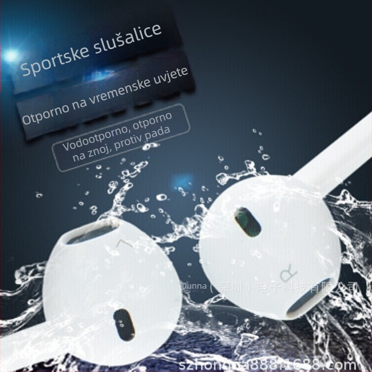 S6 Bežične slušalice s trakicom oko vrata, Bluetooth 5.0, kompaktne sportske stereo ušne slušalice