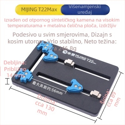 Mi Jing držač matične ploče za pametni telefon T22 T23 K22 K23Pro — višenamjenski, otporan na visoke temperature, brzo odvođenje topline