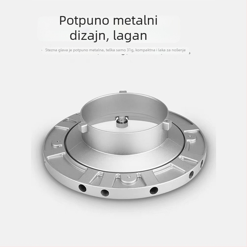 Baorong Metalni držač za interfejs kvadratnog i osmerokutnog softboxa – dodatak za video rasvjetu