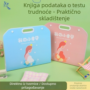 Prijenosni folder za zapise prenatalnih pregleda – A4 PP materijal