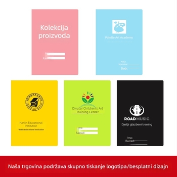 A3/A2 zbirka podataka i skic-album, 4-djelna plastična mapa