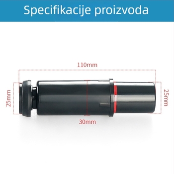 Chuanxing 8-inčni vakuumski lonac s ručnom pumpom i dodacima za keramičke pločice, staklo i kamen