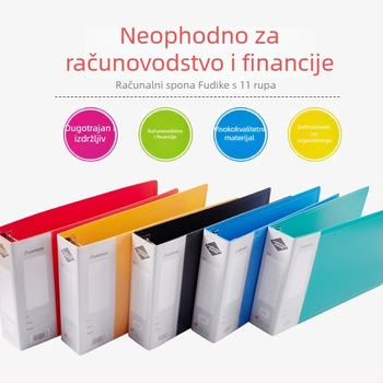 FUDEK CB211 Univerzalni klip za dokumente i račune, 11 rupa