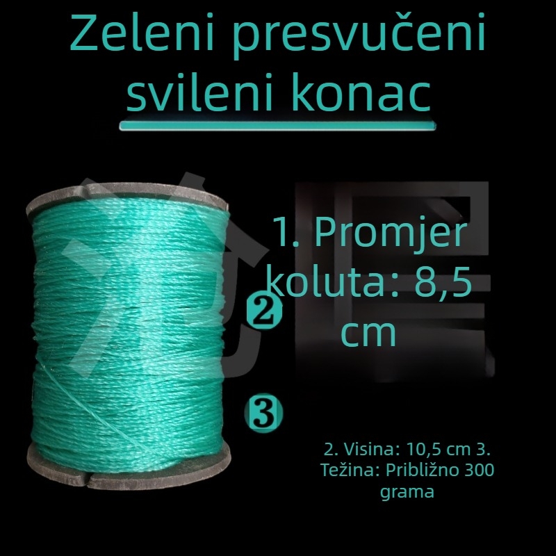 Crvena ljepilna nit za građevinsku liniju – najlon užad za zidanje