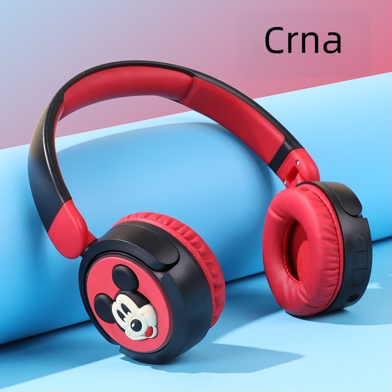 BT33 bežične Bluetooth slušalice s cartoon motivom, preko glave, stereo zvuk, za učenike i djecu