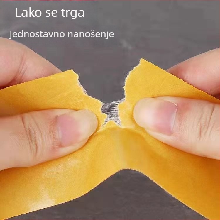 Tekstilna dvostrana traka s mrežom, prozirna, visoka adhezija za tepihe i podove.