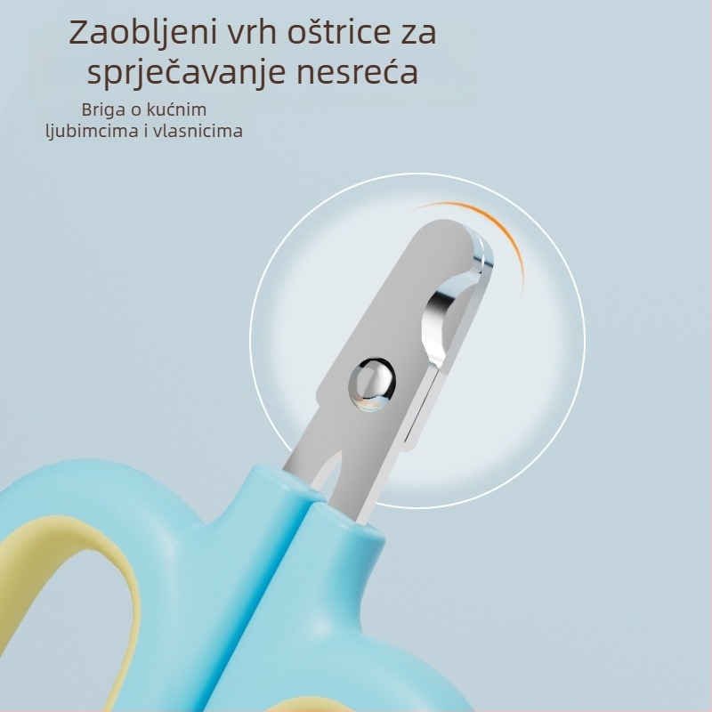 Klešta za nokte kućnih ljubimaca za mačke i pse, mala škare za nokte