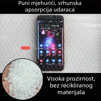 30 cm široka rola filma s mjehurićima, novi materijal, za pakiranje i zaštitu od udaraca