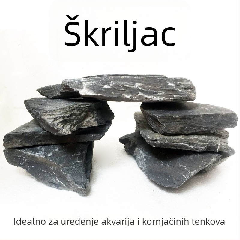 Kamen za akvaristički krajolik – kamen u oblacima, platforma za kornjaču, penjačka platforma i ravni kamen za akvarijski krajolik
