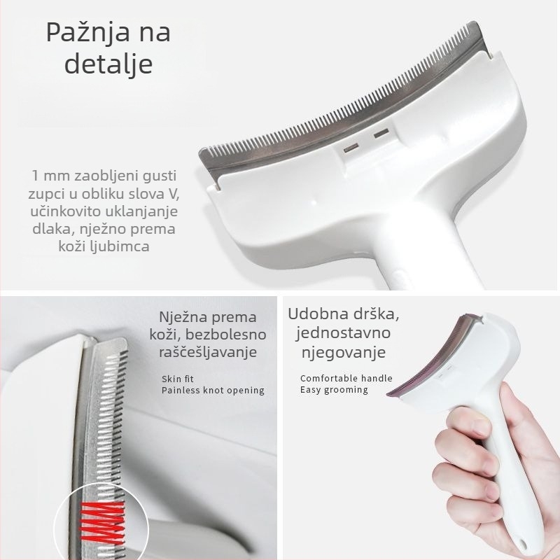 Četka za raščešljavanje dugokosih mačaka