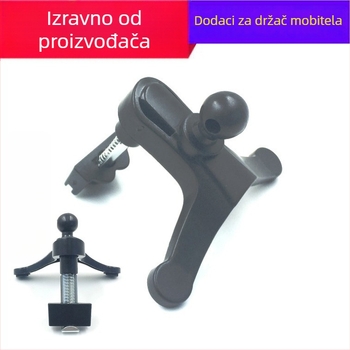 Držač za telefon u automobilu za otvor ventilacije, s klipom i bežičnim punjenjem