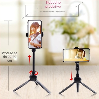Novi produžni stolni stativ za telefon s 360° rotacijom za gledanje serija