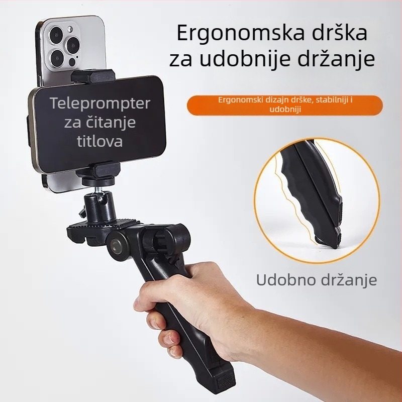 Prijenosni stolni stalak za mobitel — sve-u-jednom višenamjenski stalak za livestream i selfie s držačem za natpise