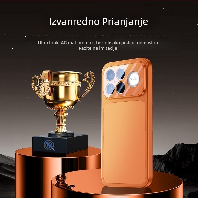 Yicheng zaštitna kućišta za Redmi K90 Pro Max – otporna na otiske prstiju, otporna na pad, ne blokira zvučnike, matirani PC materijal, minimalistički dizajn