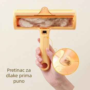 Alat za uklanjanje dlaka mačaka za kućnu upotrebu – četka za uklanjanje dlaka s odjeće i tepiha za mačke i pse