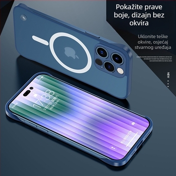 iPhone 17 Pro bezokvirno kućište, tanko i lagano, otporno na pad, MagSafe bežično punjenje