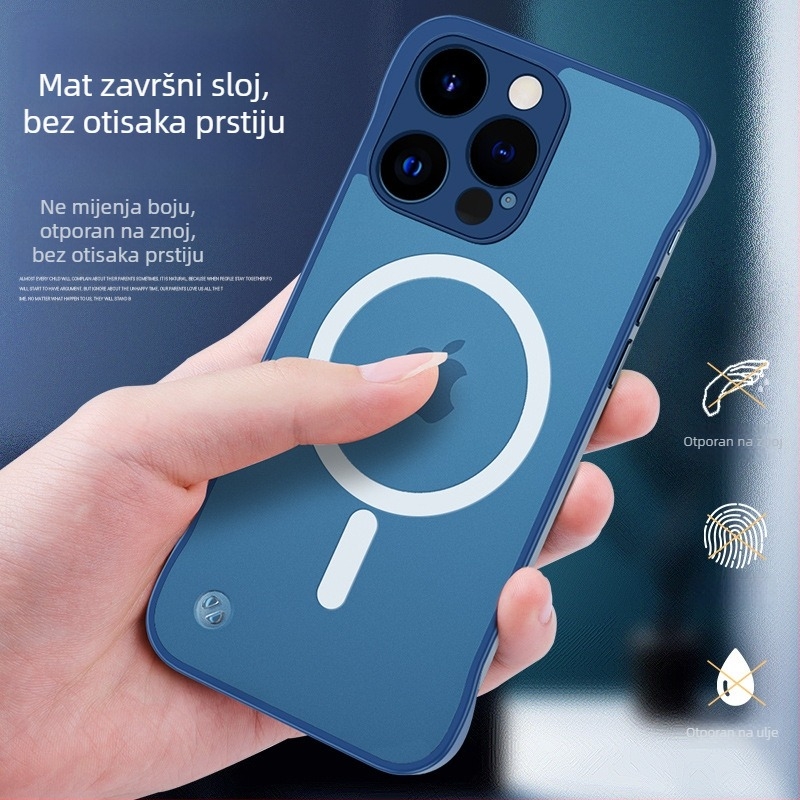 iPhone 17 Pro bezokvirno kućište, tanko i lagano, otporno na pad, MagSafe bežično punjenje