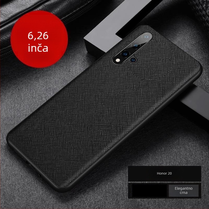Stražnji kućište s križnim uzorkom za Huawei Honor 20s, otpornost na pad Play4T Pro