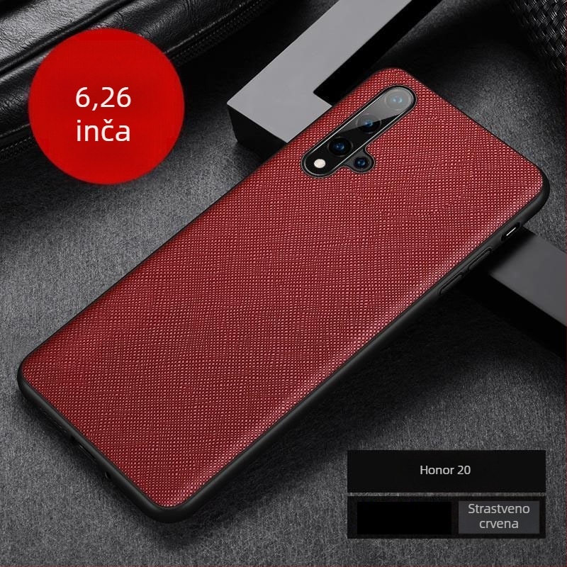 Stražnji kućište s križnim uzorkom za Huawei Honor 20s, otpornost na pad Play4T Pro