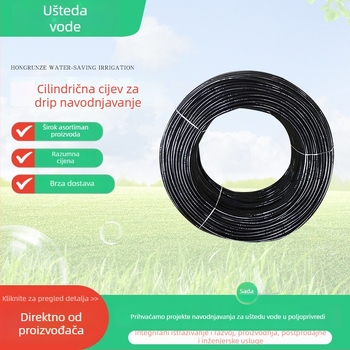 Linearna kapljična cijev za plastenike – ušteda vode za voćke, grožđe i jagode