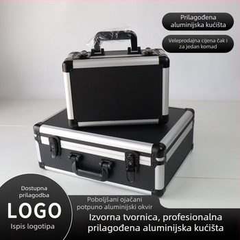 Kutija za alatom od aluminijske legure i karbonskih vlakana, medicinska kutija i izložbena kutija
