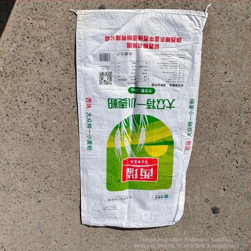 25 kg čvrste plastične tkanine vreće za građevinski otpad, uklanjanje prašine i brašna - paket od 100 komada