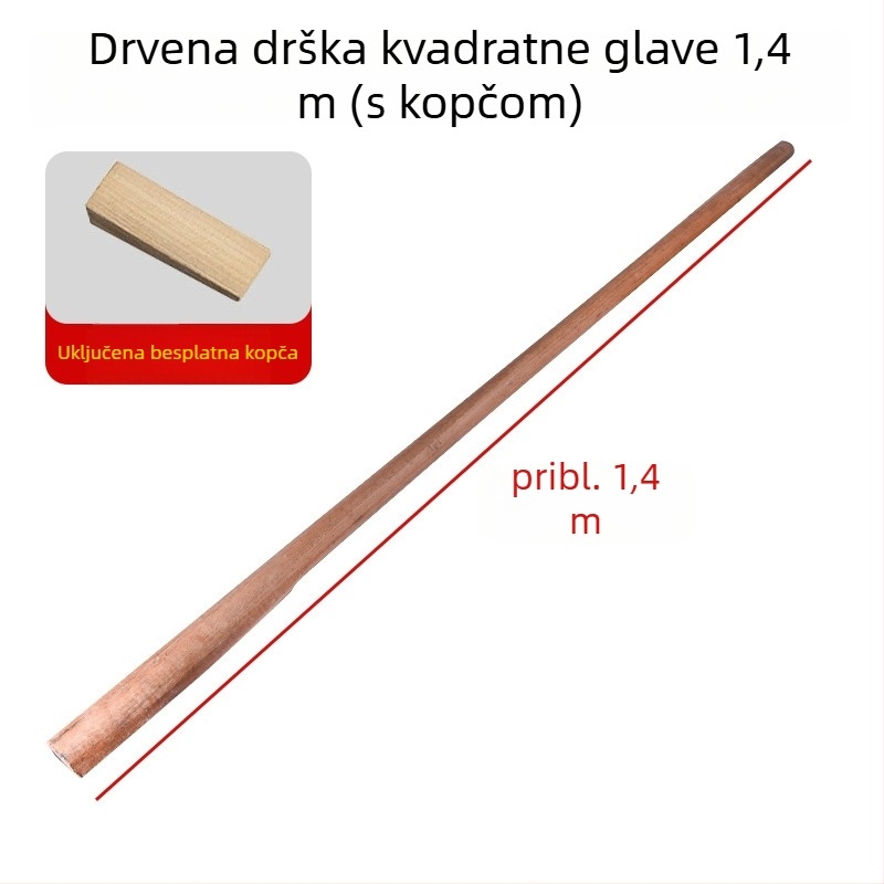 Kovana motika za njegu tla, plijevljenje i sadnju