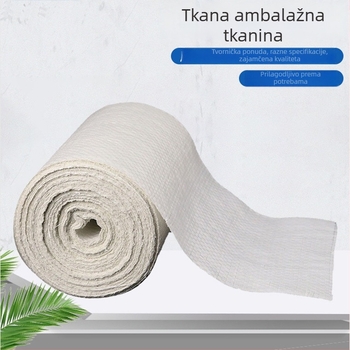Bijela platnasta omotna traka za pakiranje, širine 20 cm, jednostruka, za kabelske žice