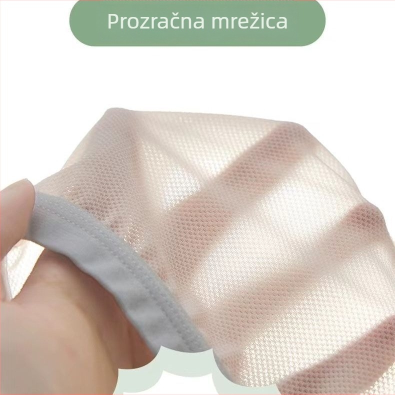 Bezšivni grudnjak od pamuka za djevojčice, lagan i prozračan