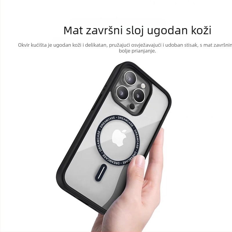 Magnetski stražnji panel za iPhone 17, odvojiva i svestrana maska, zamjenski stražnji panel, može se ispisati vlastitim dizajnom