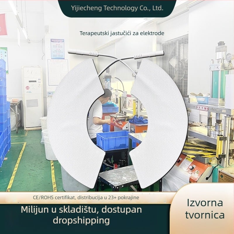 Fizioterapijska elektroda podložka 134×45 mm, hipoalergena, nježna prema koži i prozračna, od netkanog materijala