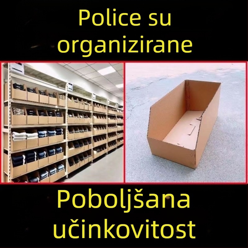 Prilagođene tvrde i izdržljive kartonske kutije za police, pakiranje za e-trgovinu i kutije za izlaganje