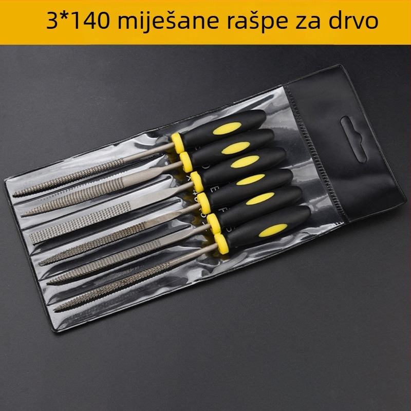 Zlatni pilnik za drvoobradu – oblikovanje tvrdog drveta, ručni pilnik s finim zubima, pilnik za oblikovanje od rosewood, alat za brušenje, dvostrani pilnik