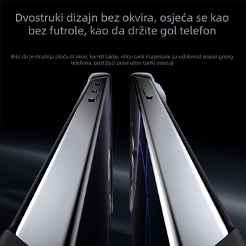 Ultra-tanki bezokvirni magnetski kućište s gradientnim dizajnom za Find X9 Pro i Oppo Reno 15 Pro